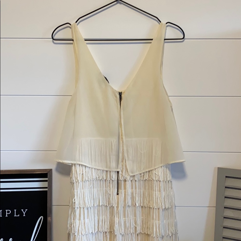 Ivory Flapper Dress - Picture 2 of 2